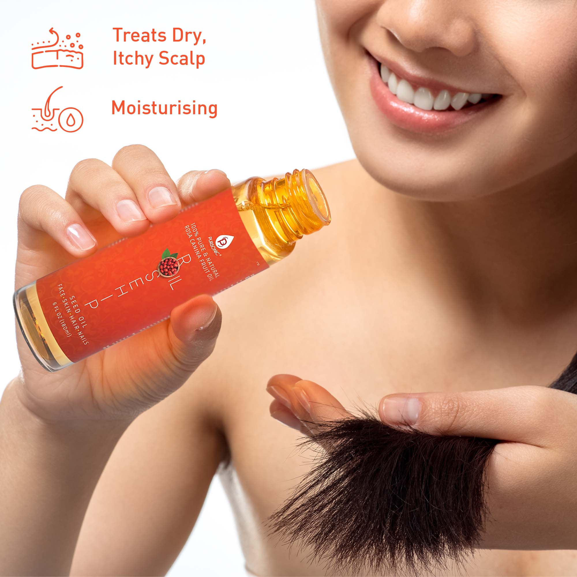 Pursonic Essential Oils & Skin Care Mega Bundle – 100% Pure Golden Jojoba Oil, Rosehip Oil, Sweet Almond Oil, Fractionated Coconut Oil, and Castor Oil - AuraLabs